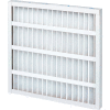 Global Industrial Standard Capacity Pleated Air Filter, MERV 8, Self-Supported, 16"W x20"Hx2"D - Pkg Qty 12