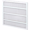 Global Industrial Standard Capacity Pleated Air Filter, MERV 8, Self-Supported, 30"Wx20"Hx1"D - Pkg Qty 12