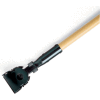 Rubbermaid 60" Hardwood Handle M116 For Snap-On Wire Dust Mop Frames