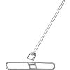 Rubbermaid&#174; M255 Snap-On Wire Dust Mop Frame - 36" - Frame Only