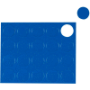 MasterVision Blue Circle Magnets, Pack of 20