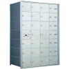 1400 Series Front Loading Horizontal Wall-Mounted Mailbox, 27 Compartments, Anodized Aluminum