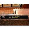 FanMats Drink Mat, 15703, Military - U.S. Navy, 3-1/4" x 24" x 1"