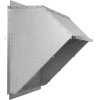Fantech 42" Weather Hood 1ACC42WH, For Exhaust/Supply Fans, Galvanized Steel