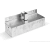 Fantech Grease Collector Box 5ACC00GC, 14" x 5", Galvanized Steel