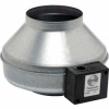 6" In-Line Duct Fan With Metal Housing 483 CFM