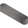 Machine Key - 4 mm x 4 mm x 15 mm - Form A - C45K - Plain - Undersize - DIN 6885 - Pkg Qty 50