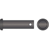 1-1/2" x 3" Clevis Pin - Medium Carbon Steel - Plain