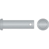 1/2" x 1-3/4" Clevis Pin - 316 Stainless Steel - USA - Pkg Qty 5