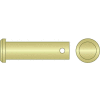 3/8" x 1-1/2" Clevis Pin - Low Carbon Steel - Zinc Yellow - USA - Pkg Qty 25