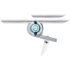Fowler 52-440-777-0 Universal Dial Protractor with 6" & 12" Blades