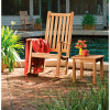 Oxford Garden® 18" Square Outdoor End Table - Teak