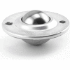 Hudson Bearings 1" Stainless Steel Ball Steel Low-Profile Flying Saucer Ball Transfer FSBT-1CS/SS