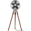 Fanimation FP8014SN Arden Pedestal Fan, 1280 RPM, Satin Nickel