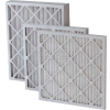 Filtration Manufacturing 0208H-24241 Pleated Filter, Merv 8, High Capacity, 24"W x 24"H x 1"D - Pkg Qty 12