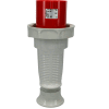 Walther Electric 269, Male Plug, 60/63A, 5P, 400Vac, 6 Hr, IP67, With Cable Gland
