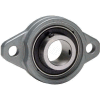 FYH 2 Bolt Flange Unit UFL005, 25MM Bore Dia., Set Screw