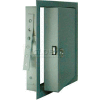 Fire-Rated & Insulated Metal Access Panel, White, 14"W x 14"H