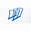 Surf 6 Bike Capacity Steel Bike Rack, Blue
