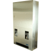 Frost Double Sanitary Napkin, Tampon Vendor - Stainless, 50 Cent - 608-3-0.50