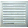Master Flow® Thermoformed Plastic Wall Vent, White, 12"W X 12"L, White - Pkg Qty 12