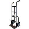 Milwaukee Heavy Duty Hand Truck 60138 - Dual Handle - Solid Rubber Wheels - 1000 Lb. Cap. - Black