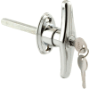 Prime-Line GD 52122 "T" Locking Handle, Keyed, 5/16" Square Shaft, Chrome