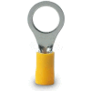 Gardner Bender 20-107 Ring Terminal, 12-10awg, 12-1/4 Stud, Yellow - 14 pk.