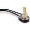 Gardner Bender GSW-25 Brass Push O/F, SPST 6a 125vac, Wired