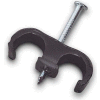 Gardner Bender PDS-1525B Coaxial Staple-Wood Double Clip-On - 25 pk.