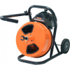 General Wire MRP-D Mini-Rooter Pro Drain/Sewer Cleaning Machine W/75' x 1/2" Cable & 4 Pc Cutter Set