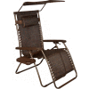 Bliss Wide Gravity Free Recliner w/Shade & Cup Tray , Jacquard
