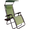 Bliss Gravity Free Recliner w/Shade & Cup Tray, Sage Green