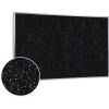 Ghent 4' x 6' Bulletin Board - Speckled Recycled Rubber Surface - Silver