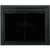 Pleasant Hearth Carlisle Fireplace Glass Door Black CL-3002 43-1/2"L x 33"H