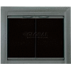 Pleasant Hearth Craton Fireplace Glass Door Gunmetal CR-3401 37-1/2"L x 33"H