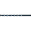 Cle-Line 1807 1/2 18In OAL HSS Heavy-Duty Steam Oxide 118 K-Notched Point Extra Length Drill