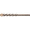 Cle-Line 1889 1/4 6In OAL HSS Heavy-Duty Bright 118 Point Fast Helix-Carbide Tipped Masonry Drill