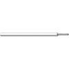 Carol C1321.46.01 Rubber Test Lead Hook-Up Wire - 1 Conductor, 18 AWG, 65/36 TC, BK
