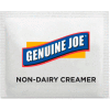 Genuine Joe Non-Dairy Powdered Creamer Singles, Cream 0.07 oz., 800/Carton
