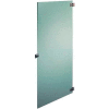 ASI Global Partitions Plastic Laminate Inward Swing Door w/ Hardware - 24"W Silver Gray
