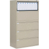 Global™ 9300 Series 42"W 5 Drawer Binder Lateral File - Putty