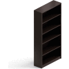 Global™ 4 Shelf Bookcase 72" - Dark Espresso - Genoa Series