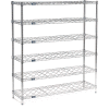 Nexel® Wine Rack - 54 Bottle 36"W x 14"D x 54"H, Chrome