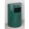 Glaro 6 Gallon Half Round Side Wall Mount Receptacle, Bronze Vein - 1893-BV-BV-WM189