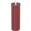 Glaro Floor Standing Sanitary Wipe Disp., Burgundy w/One Roll of Antibac. Wipes-F1026-BY
