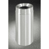 Glaro 16 Gallon Waste Receptacle w/Funnel Top, Satin Aluminum - F1533SA