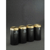 Glaro Value Recyclepro 4 Unit Hunter Green/Satin Brass (4) 41 Gallon Bottle/Paper/Waste/Can - 2042-4