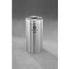 Glaro Recyclepro Single Stream Satin Aluminum, 16 Gallon Bottle/Can - B-1532-SA