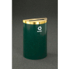 Glaro Value Recyclepro Single Stream Half Round Bronze Vein, 16 Gallon Paper - P1899V